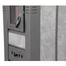 Strend Pro LAVA Ceramic kályha, szürke, 6,5 kW