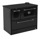 Strend Pro 701-G OMEGA Kuzine fatüzelésű sparhelt, fekete, 9,18 kW, 87 × 51 × 79 cm,  jobb oldali oldali füstcső kimenet, átmérő: 130 mm