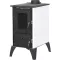 Strend Pro 806 IGLO fatüzelésű kályha, fekete/fehér, 10,69 kW, 53,5 × 42,5 × 73 cm, füstcső átmérő: 130 mm