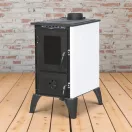 Strend Pro 806 IGLO fatüzelésű kályha, fekete/fehér, 10,69 kW, 53,5 × 42,5 × 73 cm, füstcső átmérő: 130 mm