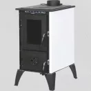 Strend Pro 806 IGLO fatüzelésű kályha, fekete/fehér, 10,69 kW, 53,5 × 42,5 × 73 cm, füstcső átmérő: 130 mm