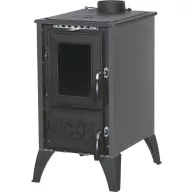   Strend Pro 806 IGLO fatüzelésű kályha, fekete, 10,69 kW, 53,5 × 42,5 × 73 cm, füstcső átmérő: 130 mm