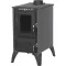 Strend Pro 806 IGLO fatüzelésű kályha, fekete, 10,69 kW, 53,5 × 42,5 × 73 cm, füstcső átmérő: 130 mm