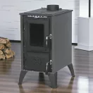 Strend Pro 806 IGLO fatüzelésű kályha, fekete, 10,69 kW, 53,5 × 42,5 × 73 cm, füstcső átmérő: 130 mm