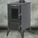 Strend Pro 806 IGLO fatüzelésű kályha, fekete, 10,69 kW, 53,5 × 42,5 × 73 cm, füstcső átmérő: 130 mm
