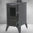 Strend Pro 806 IGLO fatüzelésű kályha, fekete, 10,69 kW, 53,5 × 42,5 × 73 cm, füstcső átmérő: 130 mm