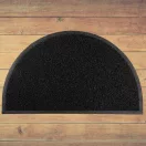 MagicHome Halfmoon lábtörlő - 45 x 75 cm, fekete