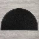 MagicHome Halfmoon lábtörlő - 45 x 75 cm, fekete