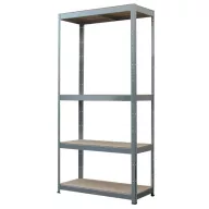   Strend Pro 4 polcos fém/MDF műhelypolc, 70 x 30 x 150 cm, teherbírás: 150 kg/polc
