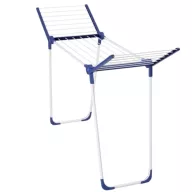   Leifheit 81720 Pegasus 120 Solid Compact ruhaszárító, fehér, 12 m szárítófelülettel, 43 cm széles kompakt kialakítással, fürdőkádba helyezhető, rozsdamentes, stabil és könnyen összecsukható kivitelben