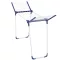 Leifheit 81720 Pegasus 120 Solid Compact ruhaszárító, fehér, 12 m szárítófelülettel, 43 cm széles kompakt kialakítással, fürdőkádba helyezhető, rozsdamentes, stabil és könnyen összecsukható kivitelben