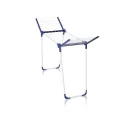 Leifheit 81720 Pegasus 120 Solid Compact ruhaszárító, fehér, 12 m szárítófelülettel, 43 cm széles kompakt kialakítással, fürdőkádba helyezhető, rozsdamentes, stabil és könnyen összecsukható kivitelben