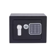   Digitális széf, Yale YSV/170/DB2 Value, fekete, mini kivitel, elektronikus zár, 3–8 számjegyű kód, vésznyitás kulccsal