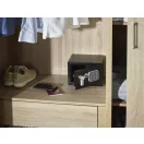 Digitális széf, Yale YSV/170/DB2 Value, fekete, mini kivitel, elektronikus zár, 3–8 számjegyű kód, vésznyitás kulccsal