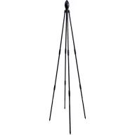   Növénytámasz, Strend Pro Garden, fekete, 135 cm, 4 lábú, PE bevonatú fém, időjárásálló, kúszónövényekhez, 2 db
