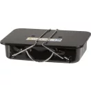 Strend Pro Paolo faszenes grill - fekete - 37 x 27 x 17 cm