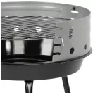 Strend Pro Fabio faszenes grill - fekete - 38 x 38 x 55 cm