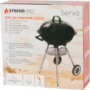 Strend Pro Servo faszenes grill - fekete - 45 x 52,5 x 73,5 cm