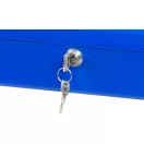 Pénzkazetta, Strend Pro CashBox, 30 × 24 × 9 cm, pénzre és érmékre, kompakt, praktikus, biztonságos tárolás