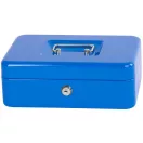 Pénzkazetta, Strend Pro CashBox, 25 × 18 × 9 cm, zárható, masszív kivtel, pénz és értéktárgyak tárolására, biztonságos tárolás