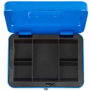 Pénzkazetta, Strend Pro CashBox, 25 × 18 × 9 cm, zárható, masszív kivtel, pénz és értéktárgyak tárolására, biztonságos tárolás