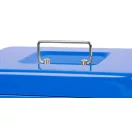 Pénzkazetta, Strend Pro CashBox, 25 × 18 × 9 cm, zárható, masszív kivtel, pénz és értéktárgyak tárolására, biztonságos tárolás