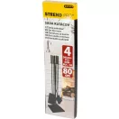 Piszkavas készlet, Strend Pro Homefire FT075BA, 81 cm, fekete, 4 részes, állványra akasztható (TC221379)