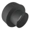 Füstcső szűkítő, V.A.P.K. HS 160/130/1,5, fekete, 160 mm - 130 mm, DC01 acéllemez, lemezvastagság: 1,5 mm, kályha-kémény csatlakozáshoz