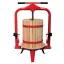 Gyümölcsprés, Strend Pro Garden Harvester CFP12, 12 l, 54 x 37,5 x 69/101 cm, keretes, fa, csavarnyomásos, lépréseléshez