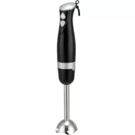   Botmixer, MagicHome Prima, fekete, 350 W, rozsdamentes acél aprítószár
