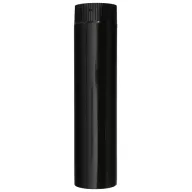   Zománcozott füstcső, barna, 50 cm / 120 mm, tartós és megbízható, fűtéshez és szellőzéshez, hatékony hő- és légvezetéshez