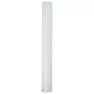   Zománcozott füstcső, fehér, 100 cm / 120 mm, tartós és megbízható, fűtéshez és szellőzéshez, hatékony hő- és légvezetéshez
