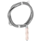 KPZ spirál, lefolyótisztító, 20 m, 2, 50 / 11, 20 mm, fém, fa fogantyúval és éles rugóvéggel (TC221764)