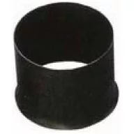   Füstcső csatlakozó, V.A.P.K. HS 160/1,5, fekete, 160 mm, DC01 acéllemez, lemezvastagság: 1,5 mm, téglakéményhez