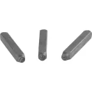 Betűbeütő készlet, Strend Pro HR59103, ABC, magasság: 3 mm, 27 db, kézi bélyegzéshez, fához, műanyaghoz és fémhez