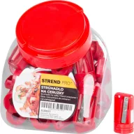   Ceruzahegyező, Strend Pro, 40 db, élezőkővel, kerek, hatszögletű, ovális és négyzet profilú ceruzákhoz, praktikus tárolódobozban