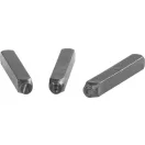 Betűbeütő készlet, Strend Pro HR59106, ABC, magasság: 6 mm, 27 db, kézi bélyegzéshez, fához, műanyaghoz és fémhez