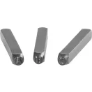 Betűbeütő készlet, Strend Pro HR59105, ABC, magasság: 5 mm, 27 db, kézi bélyegzéshez, fához, műanyaghoz és fémhez