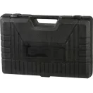 Kézi menetvágó készlet, Strend Pro PP3304.T062, sárga/fekete, 7 db (3/8", 1/2", 3/4", 1", 5/4", 6/4", 2") menetvágó fej, racsnis tokmány, 2 hosszabbítókar