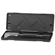   Tolómérő, Strend Pro VC181, mechanikus, 0–150 mm mérési tartomány, 0,02 mm pontosság, belső és külső átmérők mérésére, tokban