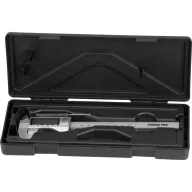   Tolómérő, Strend Pro Premium DVC80, digitális, 0 - 150 mm mérési tartomány, 0,03 mm pontosság, belső és külső átmérők mérése, tokban, elemes (1,5 V)