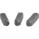 Betűbeütő készlet, Strend Pro HR59107, ABC, magasság: 10 mm, 27 db, kézi bélyegzéshez, fához, műanyaghoz és fémhez