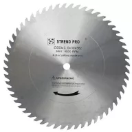   Körfűrészlap, Strend Pro SuperSaw CW, 200 x 1,6 x 25 mm, 56 db éles fog, durva és keményfa vágásához
