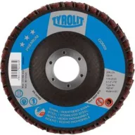   Lamellás csiszolótárcsa, Tyrolit Premium 2in1 27A ZA40-B, 125 x 22,2 mm, acélhoz és rozsdamentes acélhoz