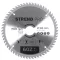 Körfűrészlap, Strend Pro, 185 × 2,2 × 30/20 mm, 60 db SK fog, hangtompító és tágulási hornyokkal, puhafához, keményfához, OSB, MDF, furatszűkítővel