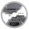 Körfűrészlap, Strend Pro, 190 × 2,4 × 30/20 mm, 60 db SK fog, hangtompító és tágulási hornyokkal, puhafához, keményfához, OSB, MDF, furatszűkítővel