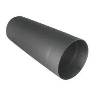   Füstcső, V.A.P.K. HS 1000/200/1,5, fekete, 100 cm / 200 mm, DC01 acéllemez, vastagfalú, lemezvastagság: 1,5 mm