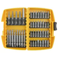 Bitkészlet, Strend Pro BS2867, 45 db bit, sárga bittartó