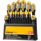 Csavarhúzókészlet, Strend Pro SDX72-118, fekete/szürke, 18 db, lapos: 6 db, PH: 6 db, TX: 6 db, tartó: 1 db