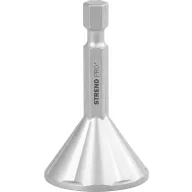   Sorjázó maró, Strend Pro, 6–20 mm, 25,5 x 50,4 mm, 1/4" hatszög befogás (HEX), fazettás, csavarok éleinek letöréséhez